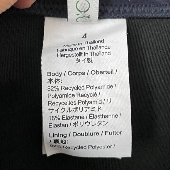 J. Crew Swimsuit Womens Size 4 Navy Blue One Piece V-Neck Ruched Cheeky NWT - Picture 12 of 15